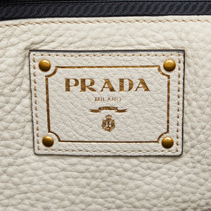 Prada Vitello Daino Sound Tote