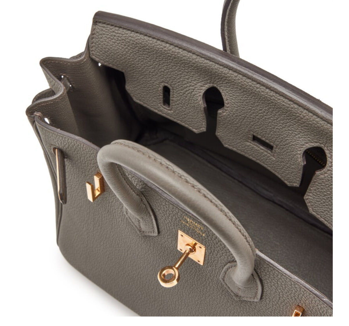 Birkin 25 cm Etain Togo