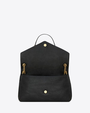 CALYPSO GRANDE IN PELLE DI AGNELLO MARTELLATA