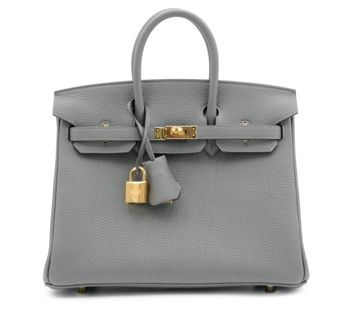 Birkin 25 cm Gris Mayer Togo