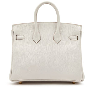 Gris Pale Togo Birkin 25 Gold Hardware, 2023