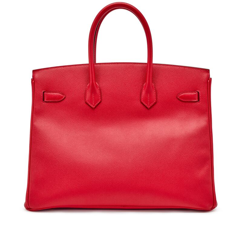 Hermès
Rouge Piment Epsom Birkin 35 Gold Hardware, 2019