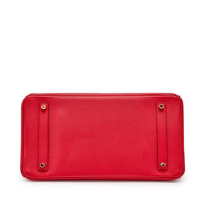 Hermès
Rouge Piment Epsom Birkin 35 Gold Hardware, 2019