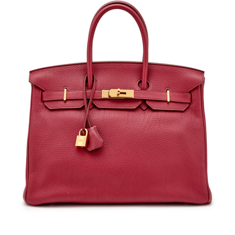 Hermès
Tosca Clemence Birkin 35 Gold Hardware, 2010