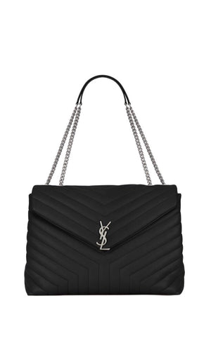 LOULOU GRANDE IN PELLE TRAPUNTATA