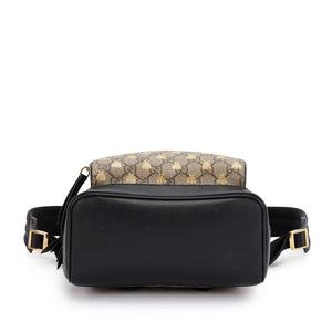 Gucci
Brown and Gold GG Supreme Monogram Bees Small Day Backpack Gold Hardware