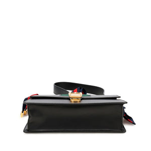 Gucci
Black Small Sylvie Shoulder Bag Gold Hardware